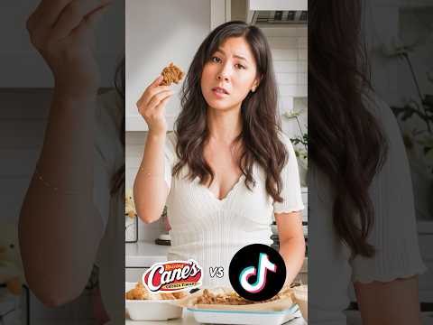 Testing TikTok vs Raising Cane’s Chicken Tenders!