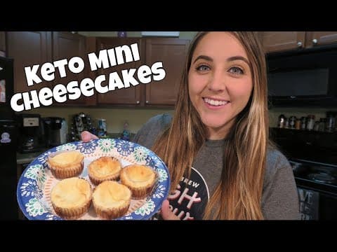 Keto Friendly Mini Cheesecakes