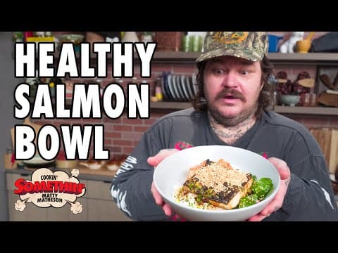 Post-Workout Meal of Champions: Healthy Salmon Bowl