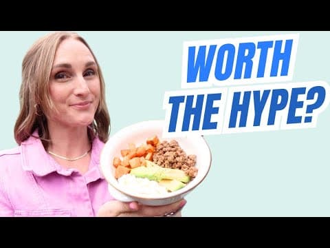 Viral Cottage Cheese Sweet Potato Beef Bowl