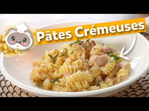Pâtes crémeuses au parmesan et bacon - Delicious Italienne main course with medium difficulty. Perfect recipe converted from YouTube video to PDF format.