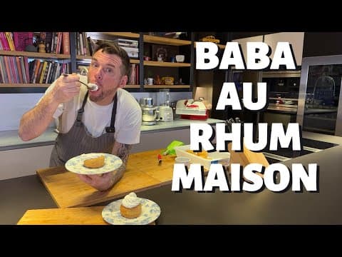 Baba au Rhum (Baba-orome) à la Crème Chantilly Vanille