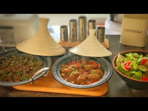 Tajine rapide de rognons et kefta - Delicious Marocaine main course with medium difficulty. Perfect recipe converted from YouTube video to PDF format.
