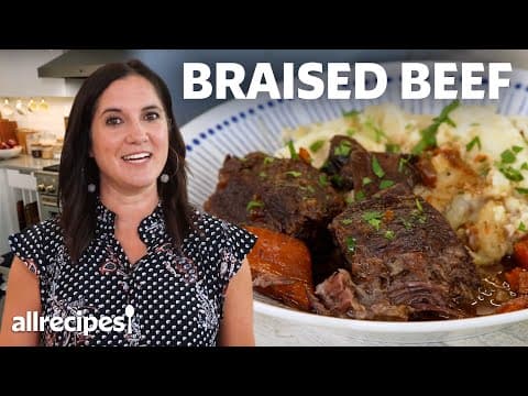 Braised Beef with Mushrooms and Carrots