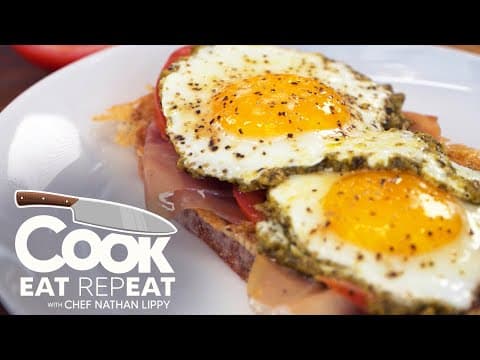 The Best Pesto Eggs Recipe on the Blackstone!