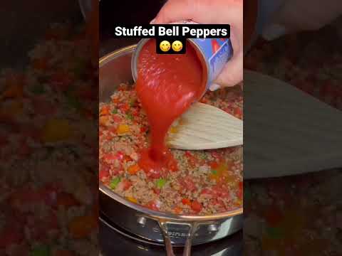 These stuffed bell peppers are delicious!!
