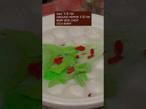 EASY AND QUICK FISH BALL SOUP RECIPE