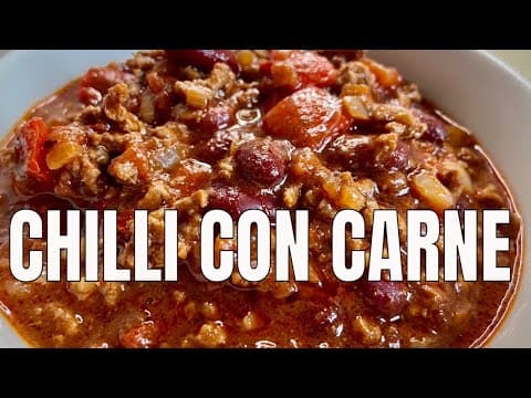 How to make easy Chilli Con Carne / Easy chilli con carne recipe