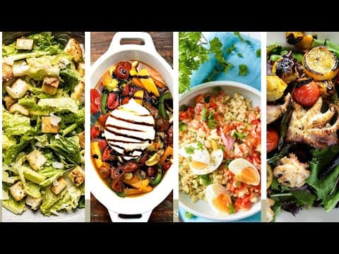 Salade d'été complète - Delicious French main course with easy difficulty. Perfect recipe converted from YouTube video to PDF format.