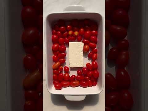 One Dish Baked Feta Orzo