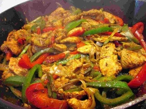 Chicken Fajitas My Way