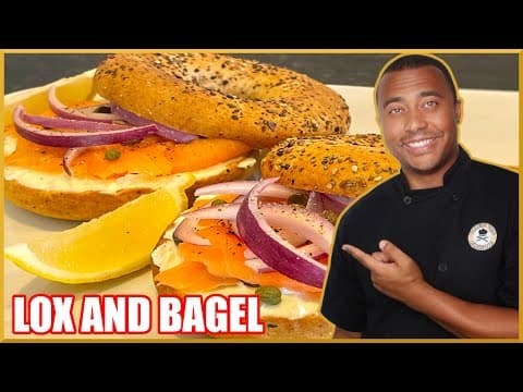Quick and EASY Lox and Bagel Recipe!