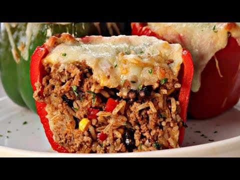 The Best Mexican Stuffed Bell Peppers