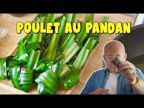 Chicken parcels with Thai betel leaves - Delicious Thai main course with medium difficulty. Perfect recipe converted from YouTube video to PDF format.