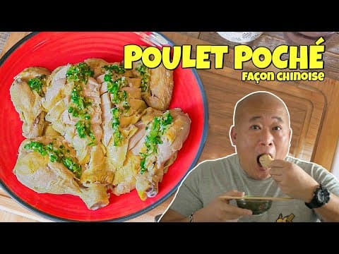 Poached chicken with ginger and chive sauce - Delicious Chinese main course with easy difficulty. Perfect recipe converted from YouTube video to PDF format.