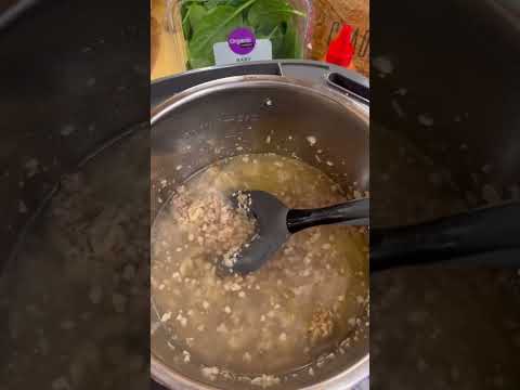 Crockpot Creamy Sausage Tortellini Soup!