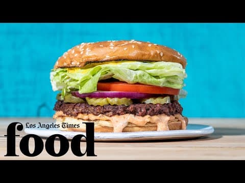 Homemade Impossible Burger with Spicy Special Sauce - Delicious American main course with easy difficulty. Perfect recipe converted from YouTube video to PDF format.