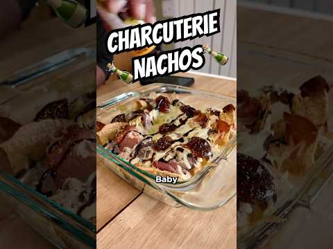 3 Cheese Charcuterie Nachos are TENDERNISM!!