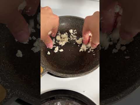 Viral Crispy Feta Egg