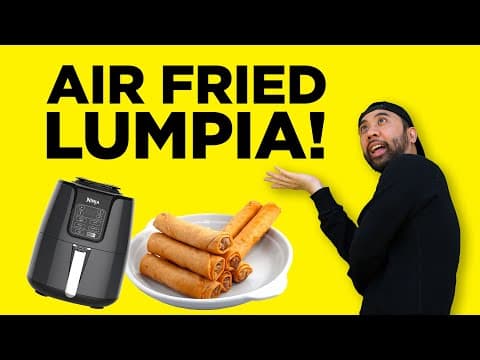 My Filipino Lumpia Air Fryer Recipe!