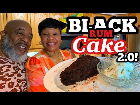 Jamaican Black Cake (Rum Cake) 3‑lb Version
