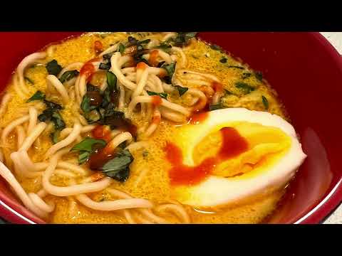 Coconut Curry Ramen Noodles