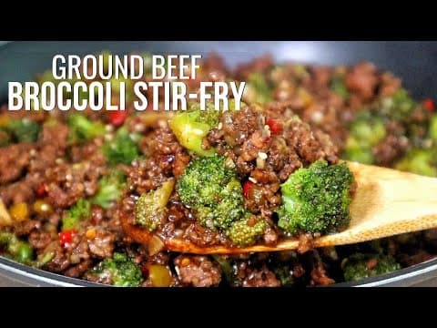 This Ground Beef Broccoli Stir Fry Tastes Just Like Takeout!