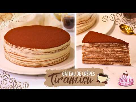 Le Gâteau de Crêpes Tiramisu