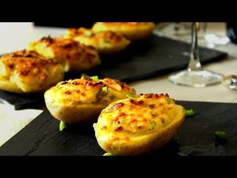 Oven-Baked Gratinated Potatoes - Delicious French main course with medium difficulty. Perfect recipe converted from YouTube video to PDF format.