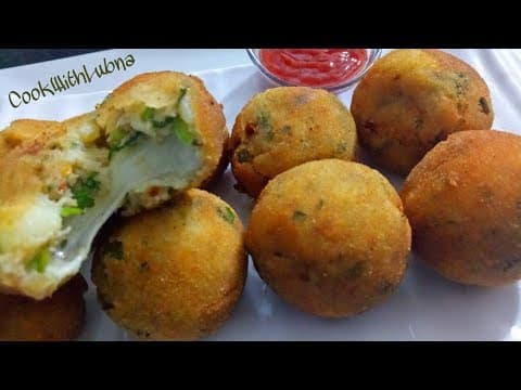 Cheese Balls Recipe / Potato-Chicken Cheese Balls/ Yummy Snack Recipe