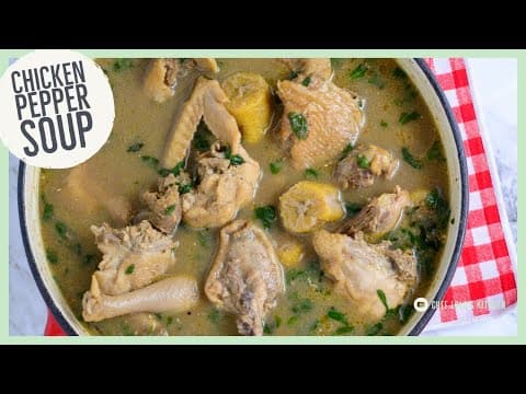 You only need few ingredients to make this Chicken Pepper Soup.