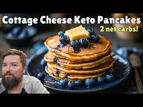Incredible Keto Cottage Cheese Pancake Recipe! Must Try Low Carb High Protein