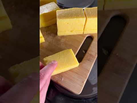 Don’t waste your polenta leftovers 🤤