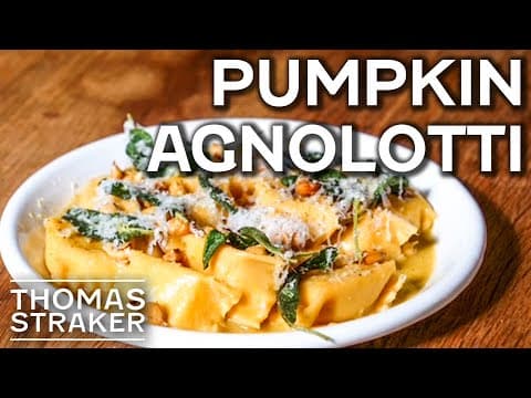 Roasted Pumpkin Agnolotti
