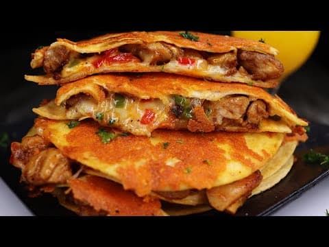 The Perfect Cheese-Crusted Quesadillas Recipe