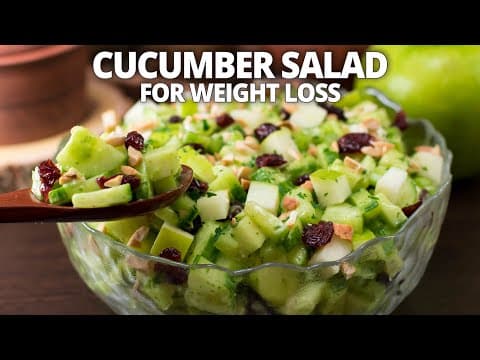 Hydrating Cucumber Celery Apple Salad