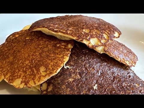Low-Carb High-Protein Cottage Cheese Pancakes (Quick & Easy!)
