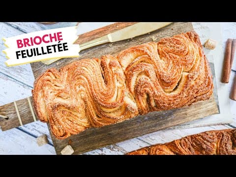 Cinnamon laminated brioche - Delicious French dessert with intermediate difficulty. Perfect recipe converted from YouTube video to PDF format.