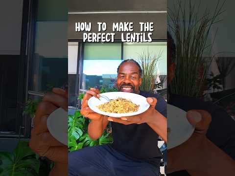 Here is how to make the perfect lentils every time. ✅