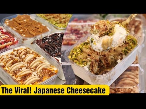 The viral‼️ Japanese cheesecake