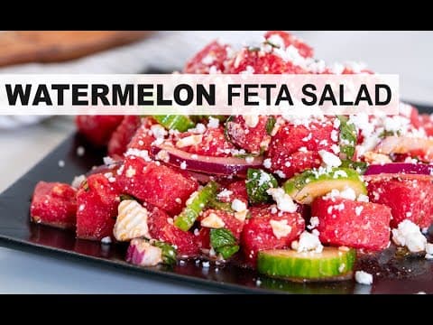 WATERMELON FETA SALAD