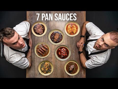 Bordeaux Red Wine Pan Sauce with Bone Marrow - Delicious French main course with medium difficulty. Perfect recipe converted from YouTube video to PDF format.