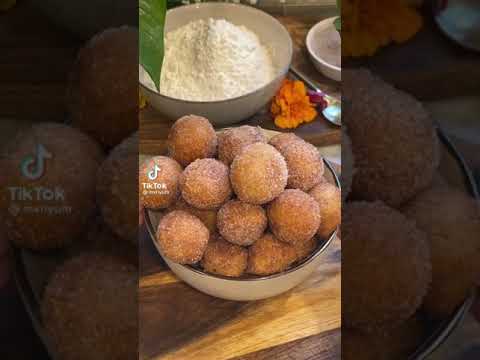 Cinnamon sugar donut holes tutorial