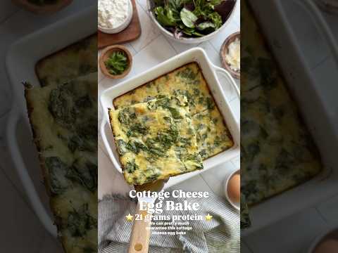 Cottage Cheese Egg Bake