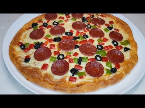 🍕 Cloud Bread Crust Pizza