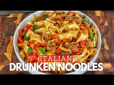 BEST Drunken Noodles Recipe
