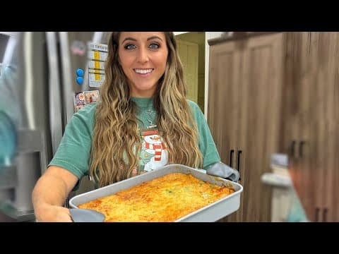 Trying the VIRAL Chicken Cobbler Recipe 🔥