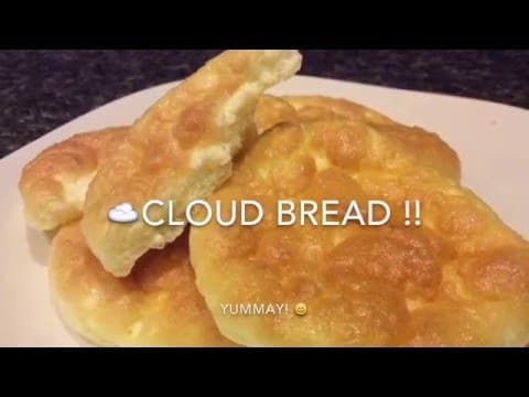 CLOUD BREAD only 3 ingredients! ☁️☁️☁️