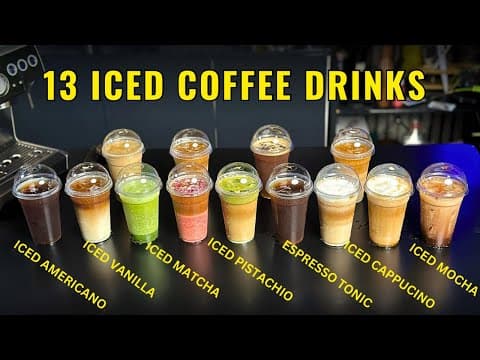 13 MUST-KNOW Iced Coffee Recipes