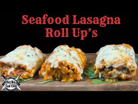 Seafood Lasagna Roll-Ups: Transform Your Pasta Game!